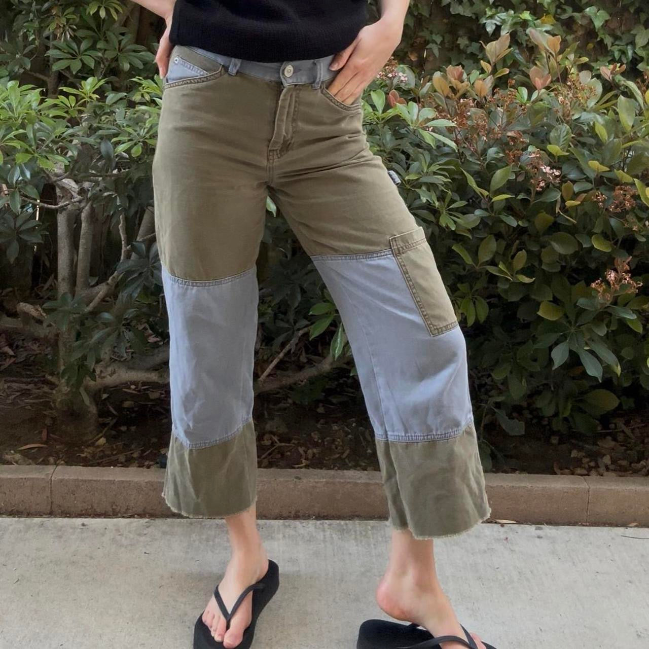 Patchwork Cargo Pants