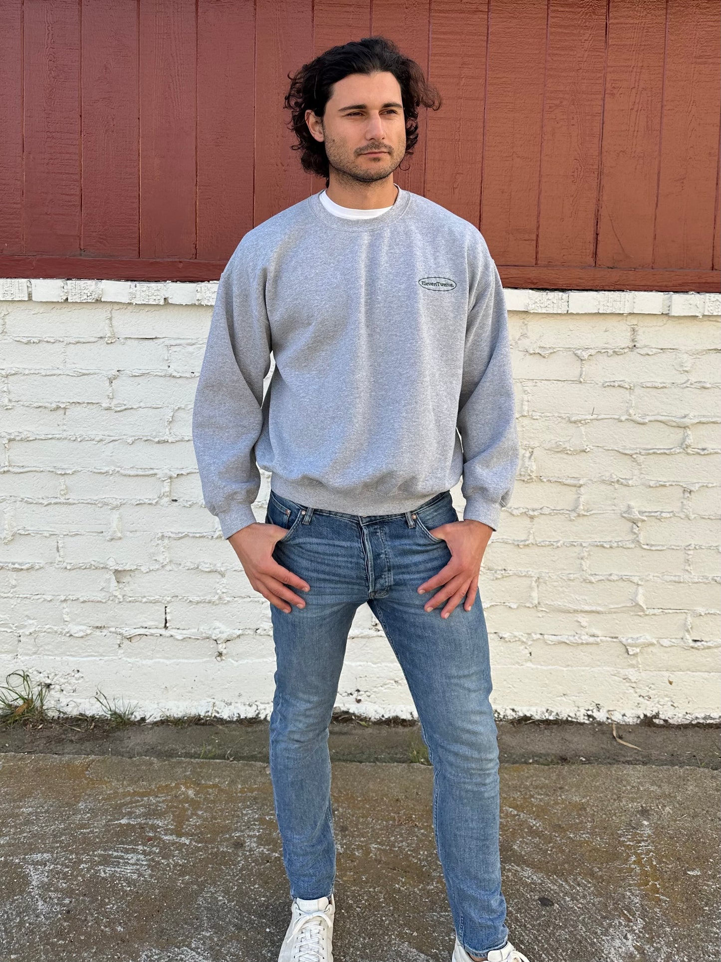 Vintage Grey Crewneck