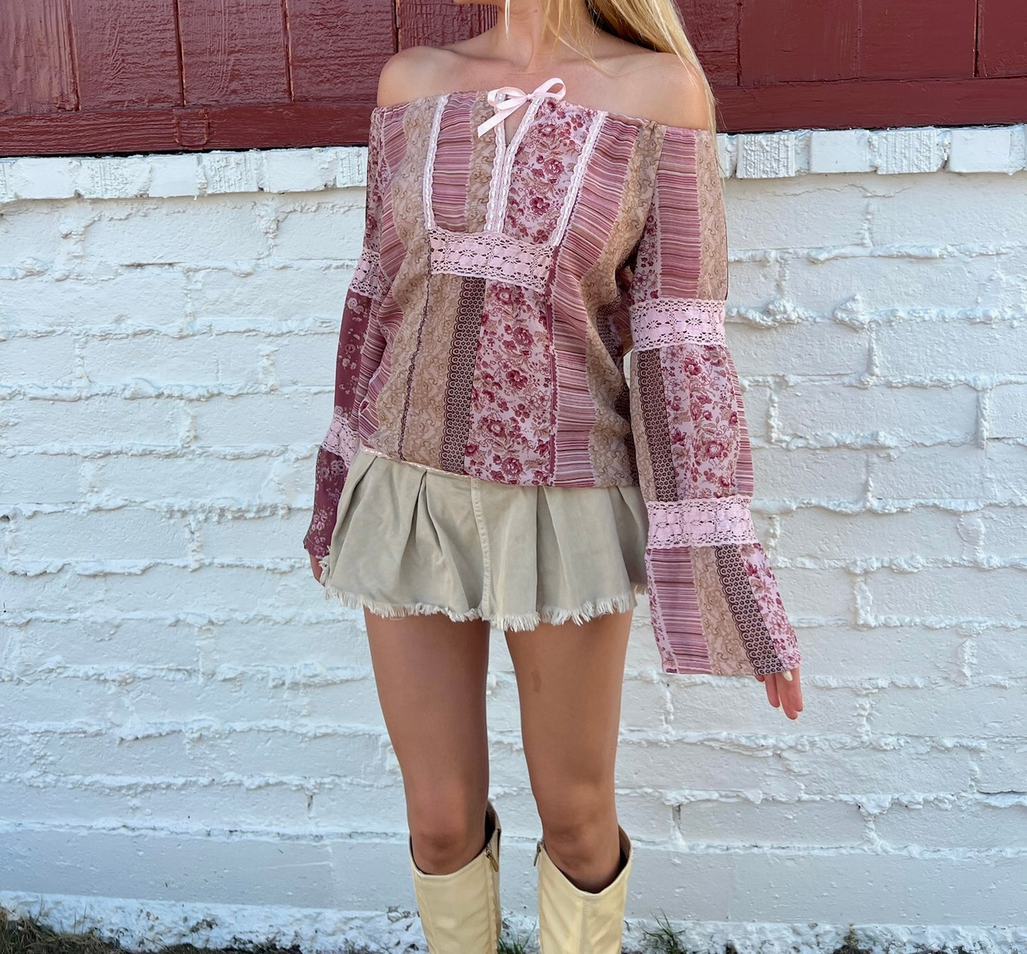 Bell Sleeve Blouse
