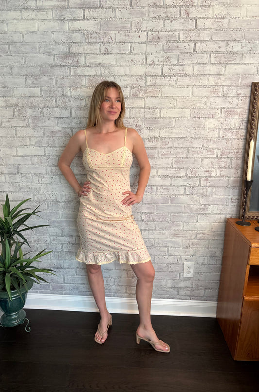 Yellow Floral Dress