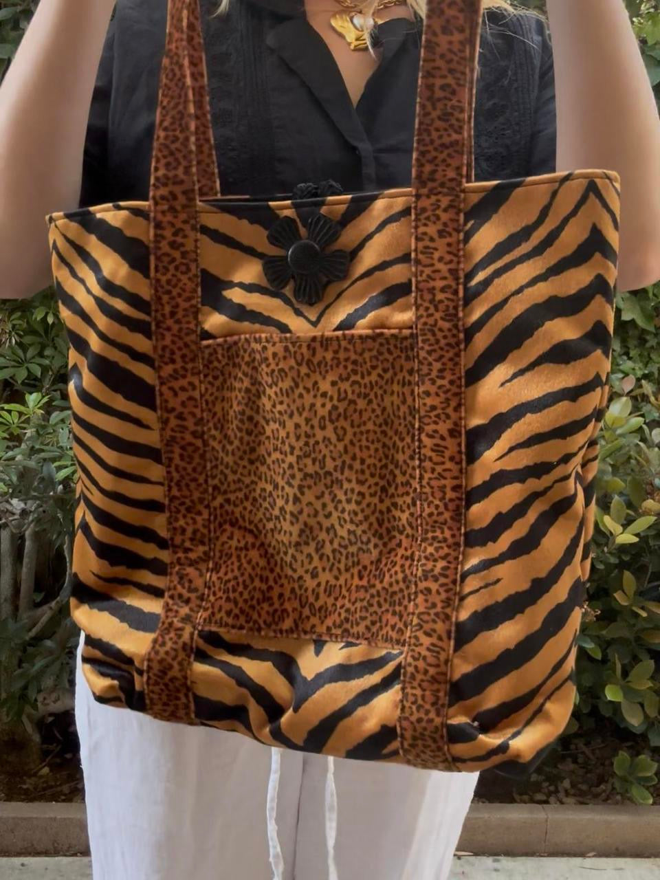 Animal Print Tote Bag