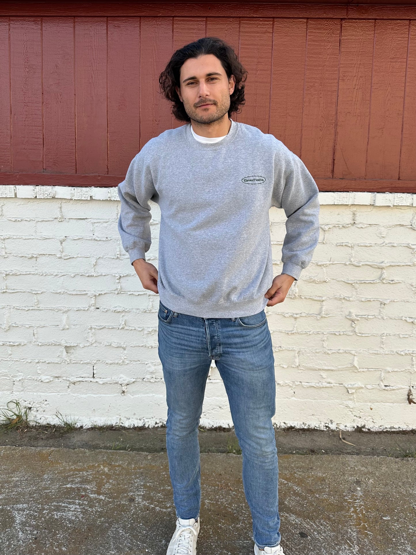 Vintage Grey Crewneck