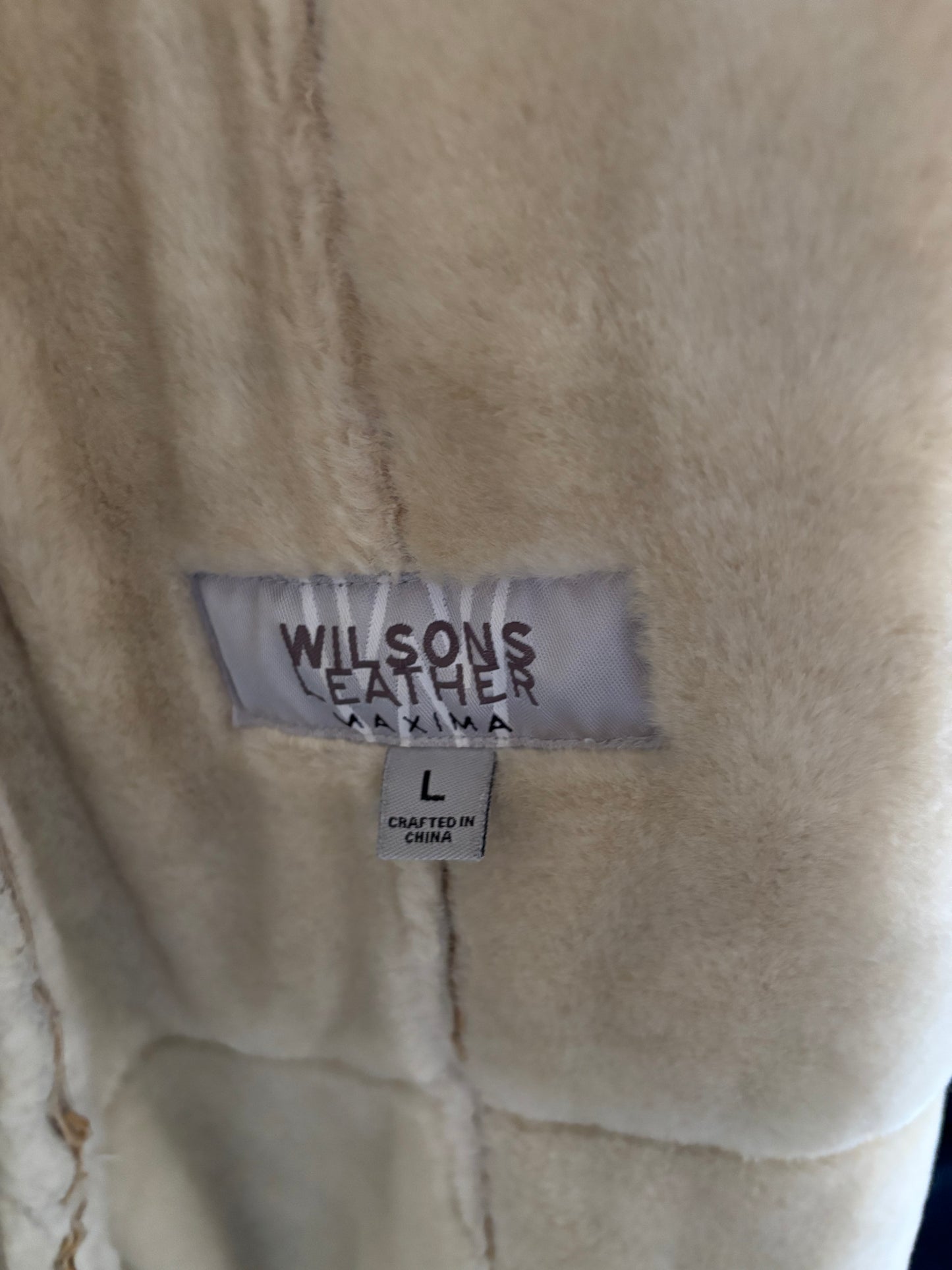 Vintage Shearling Suede Jacket