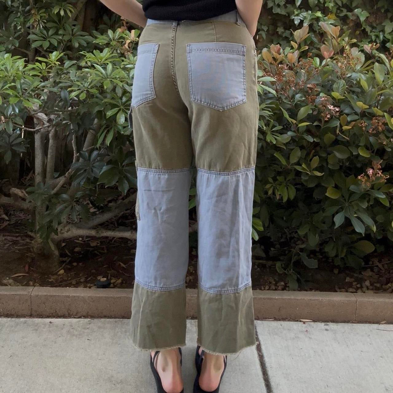 Patchwork Cargo Pants