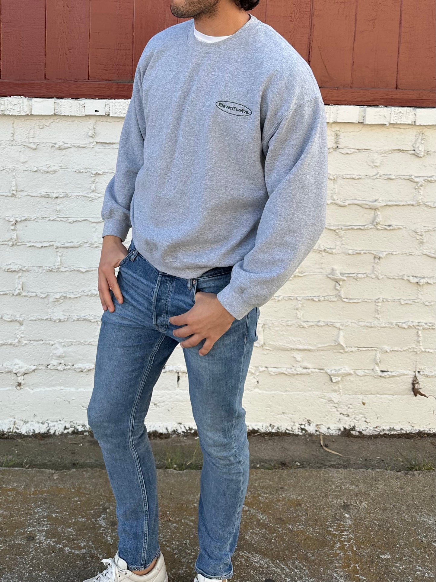 Vintage Grey Crewneck