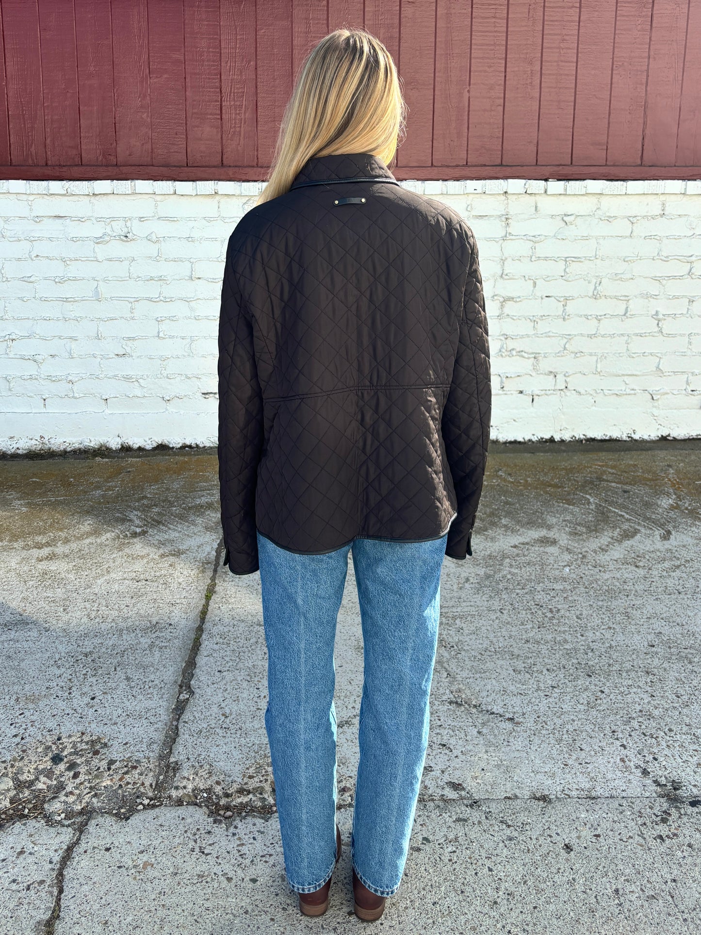 Ralph Lauren Black Quilted Jacket