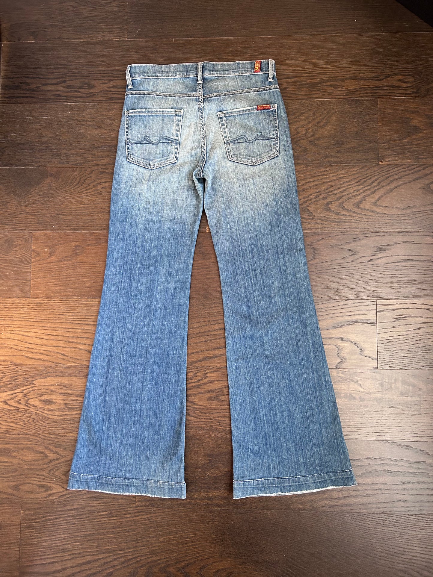 Y2k 7 For All Mankind Flare Jeans