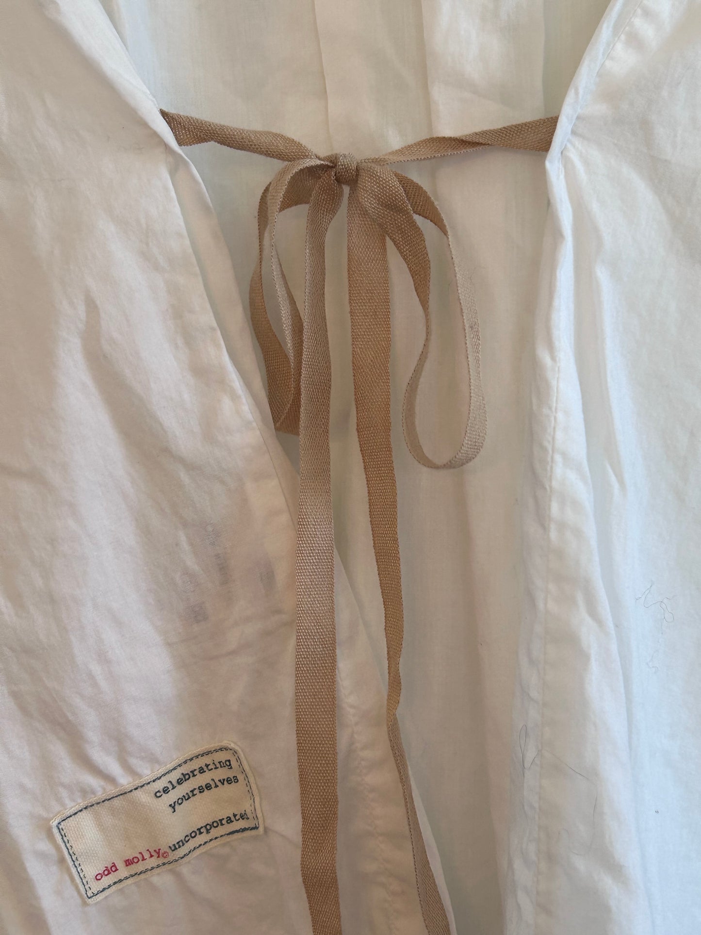 White Embroidered Shirt 