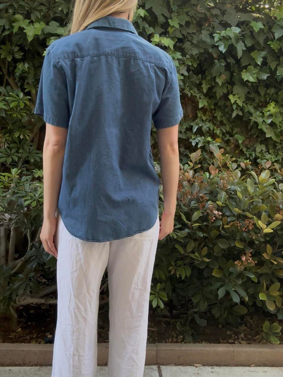 Denim Button Down Shirt