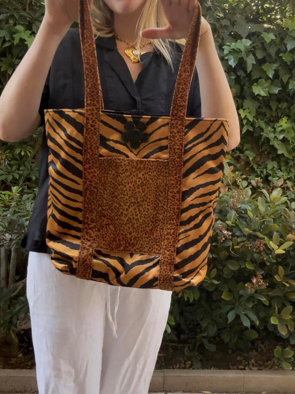 Animal Print Tote Bag