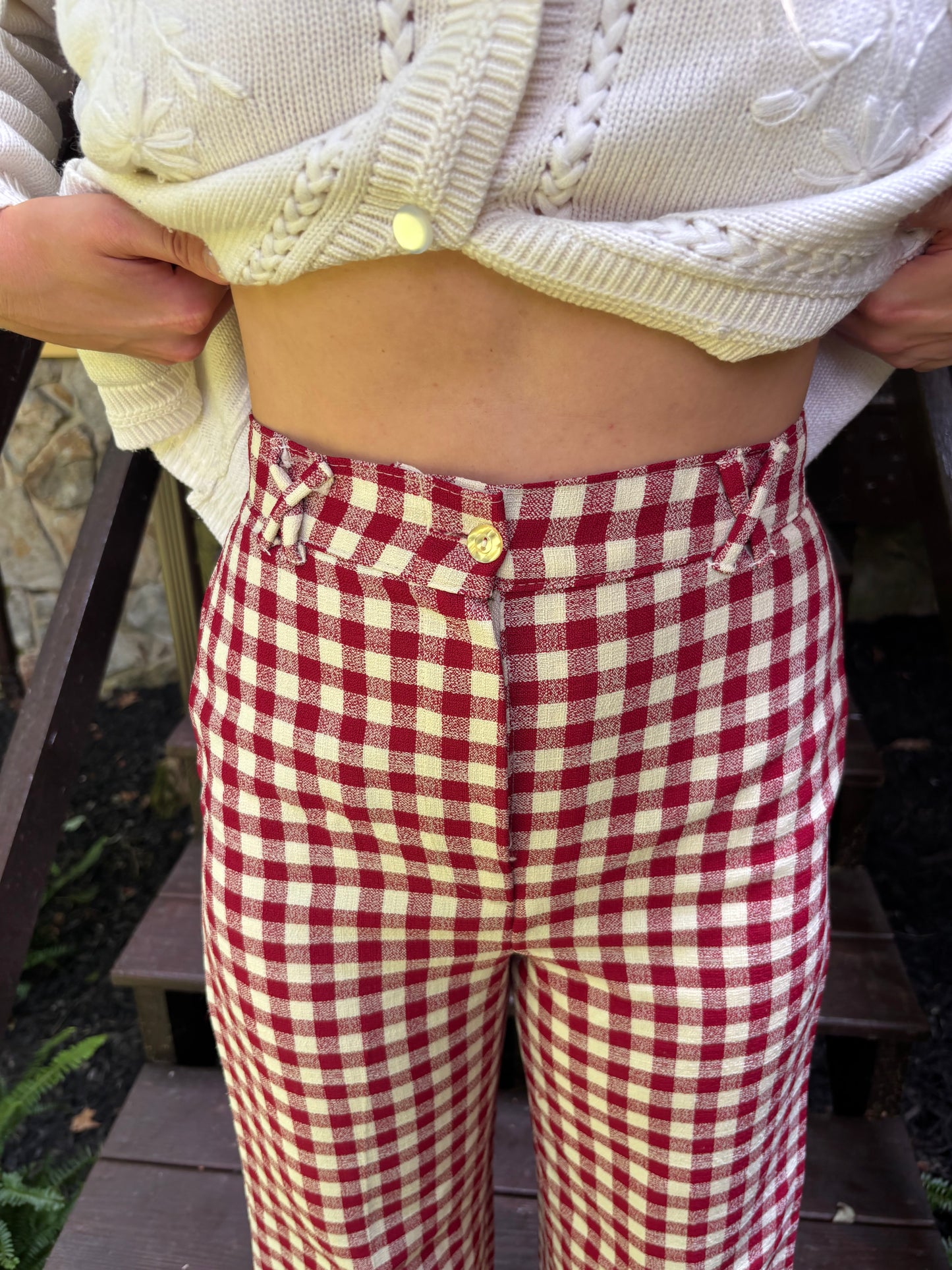 Vintage Gingham Pants