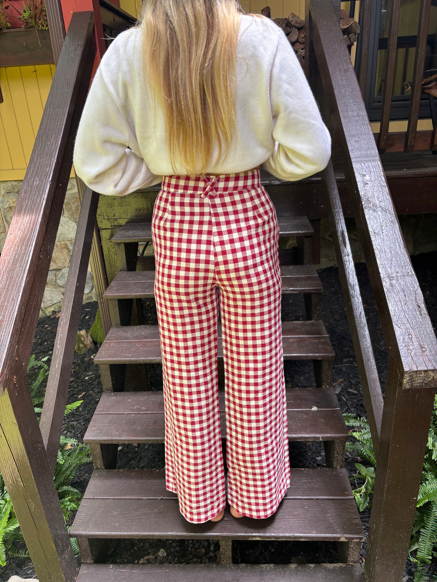 Vintage Gingham Pants