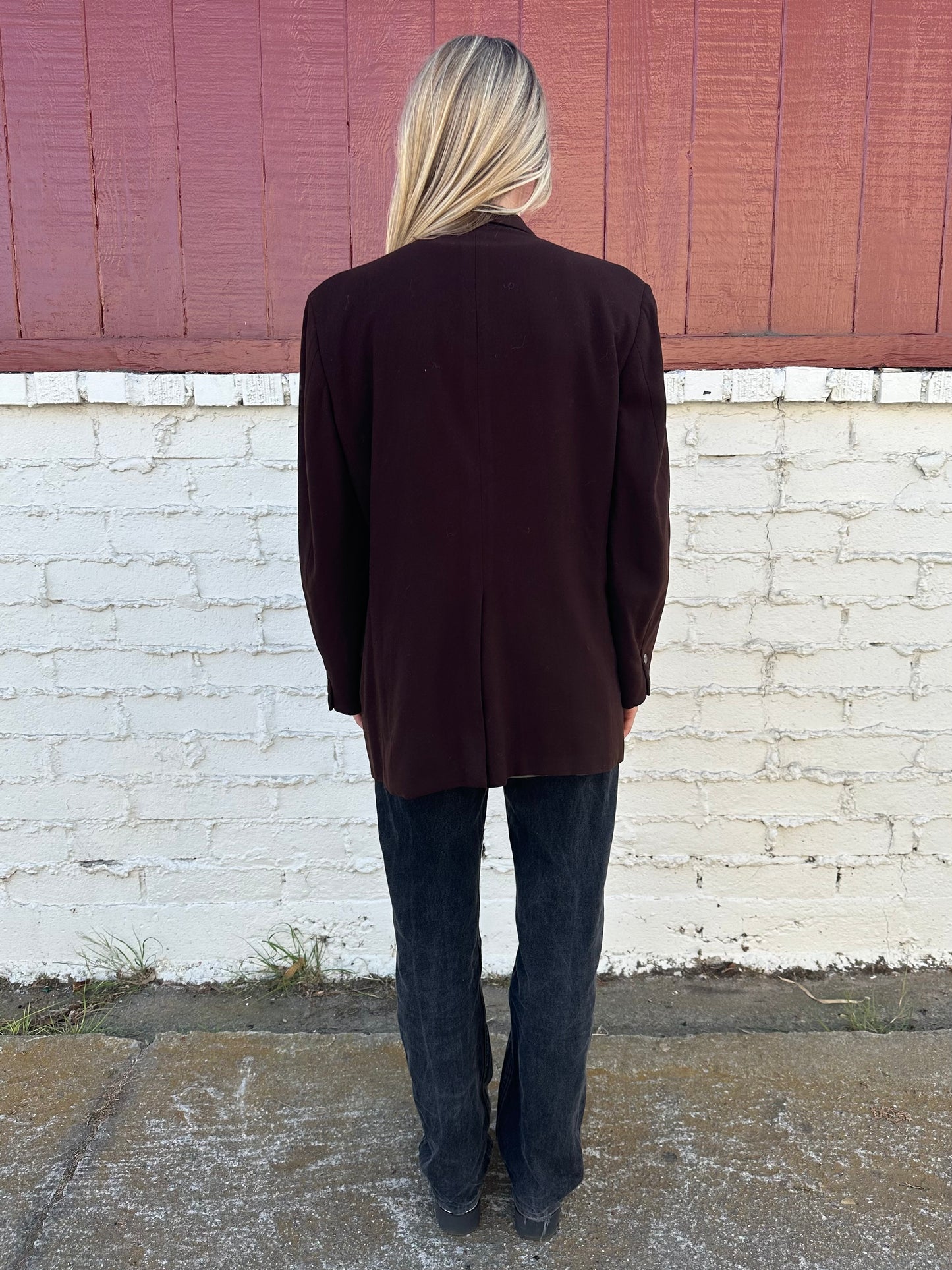 Brown Cashmere Jacket