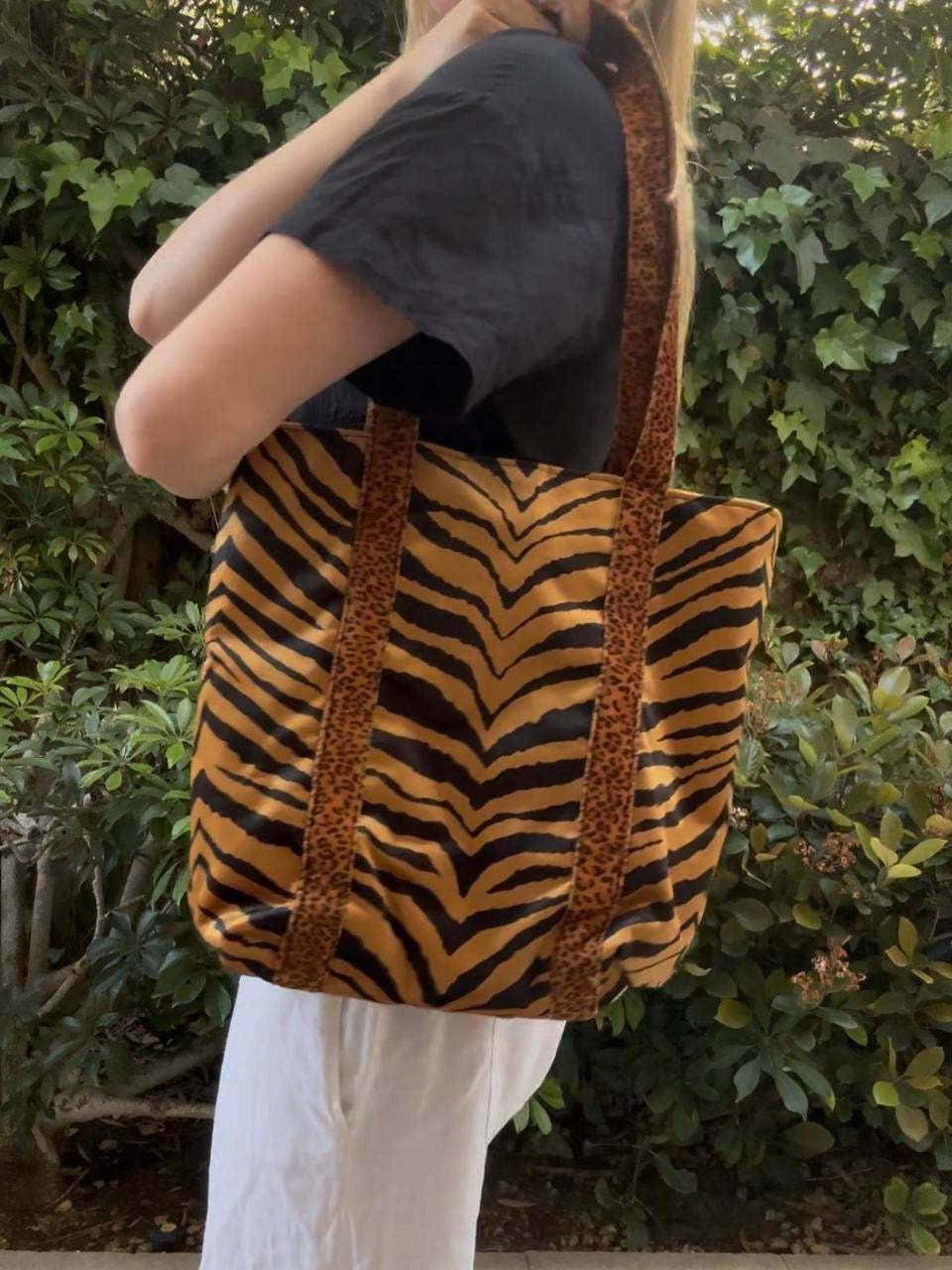 Animal Print Tote Bag