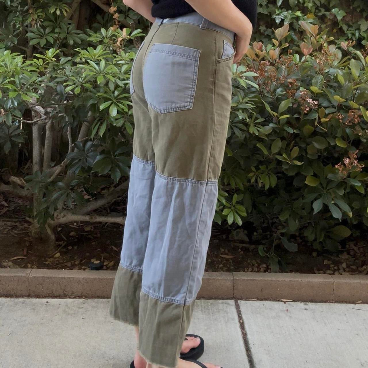 Patchwork Cargo Pants