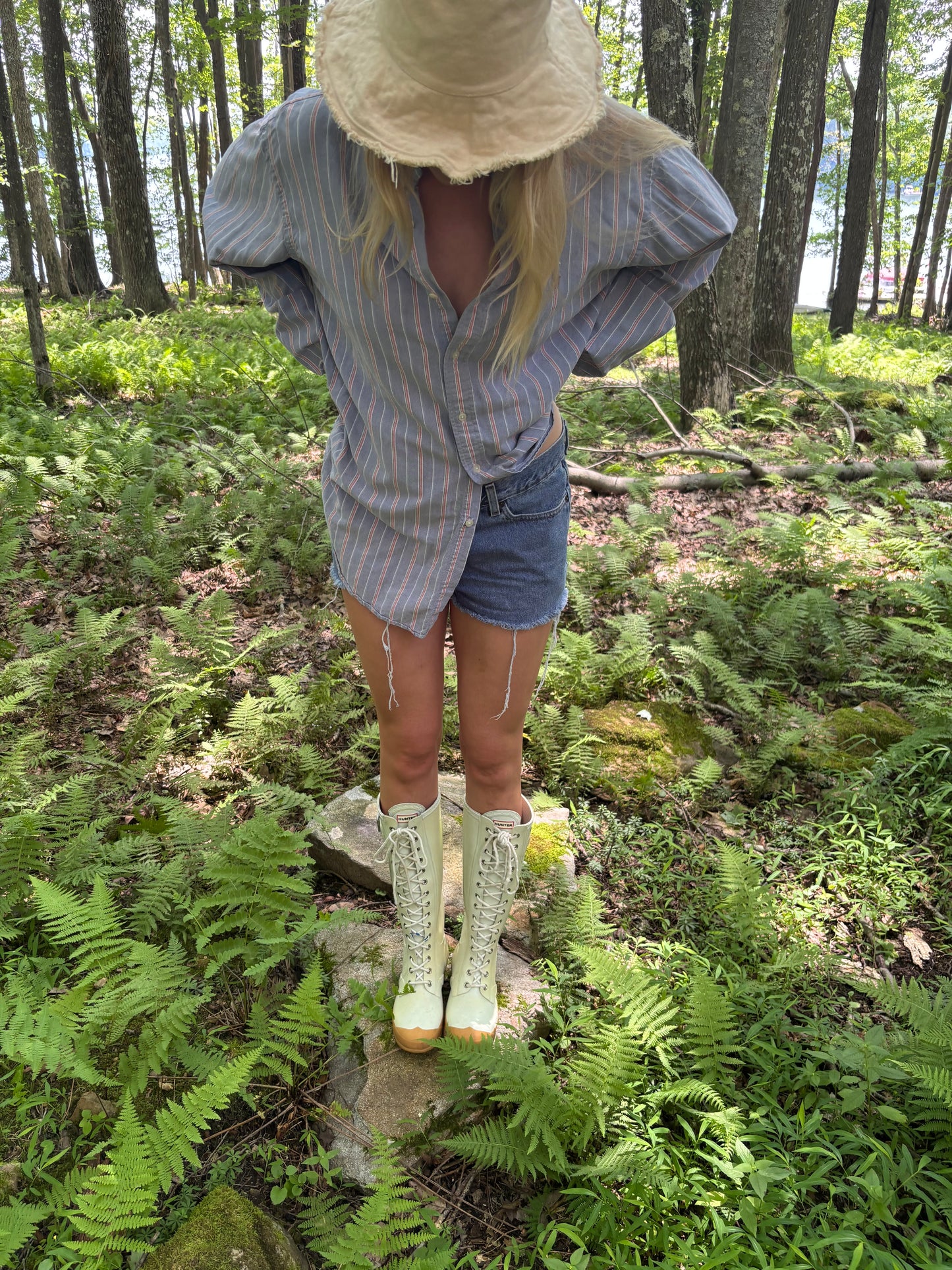 Lace-Up Hunter Boots