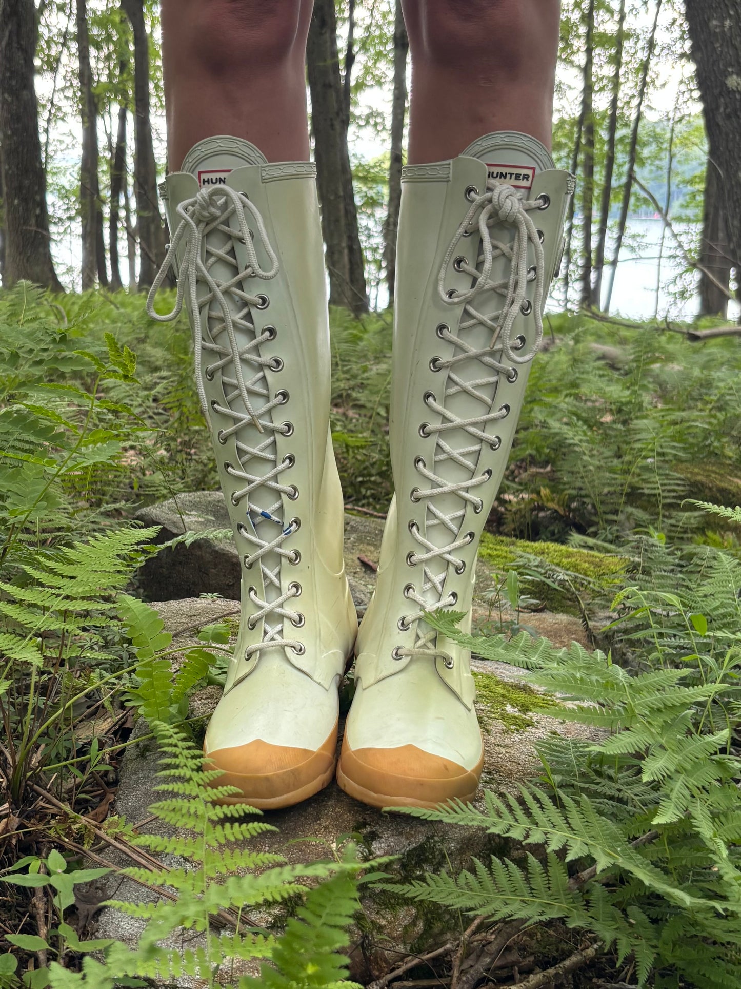 Lace-Up Hunter Boots