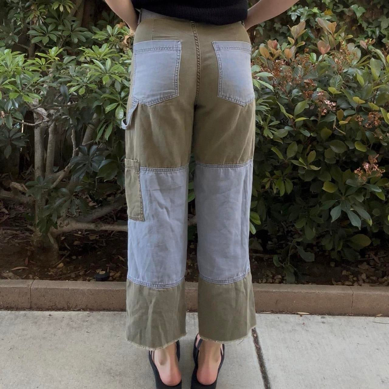 Patchwork Cargo Pants