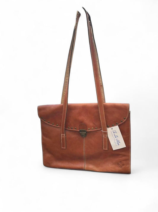 Brown Genuine Italian Leather Bag