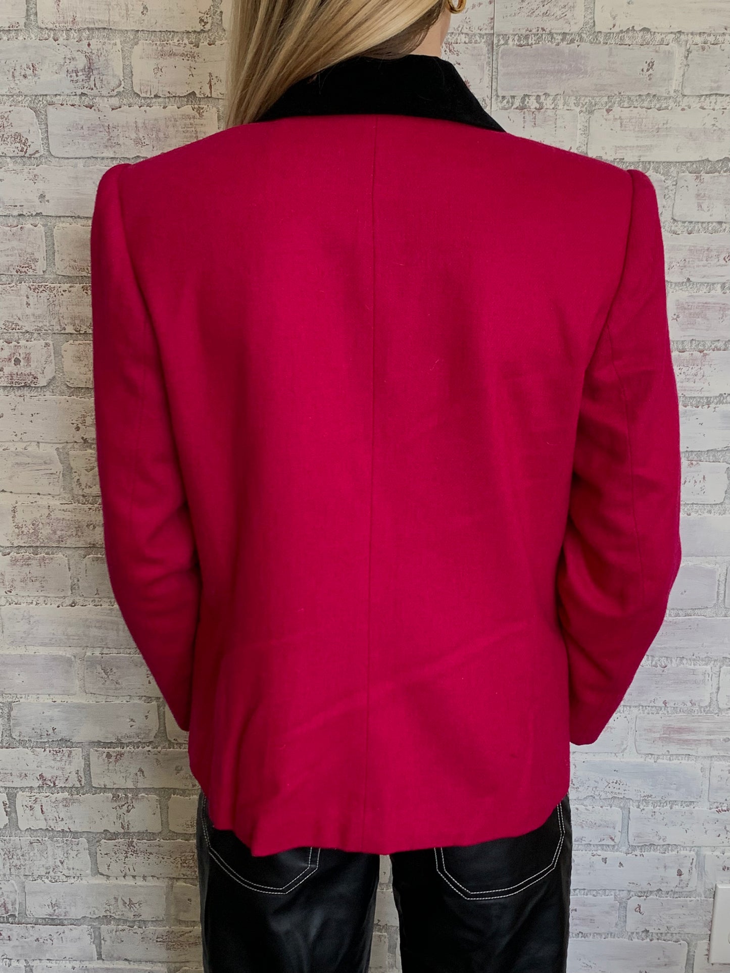 Vintage Magenta Blazer