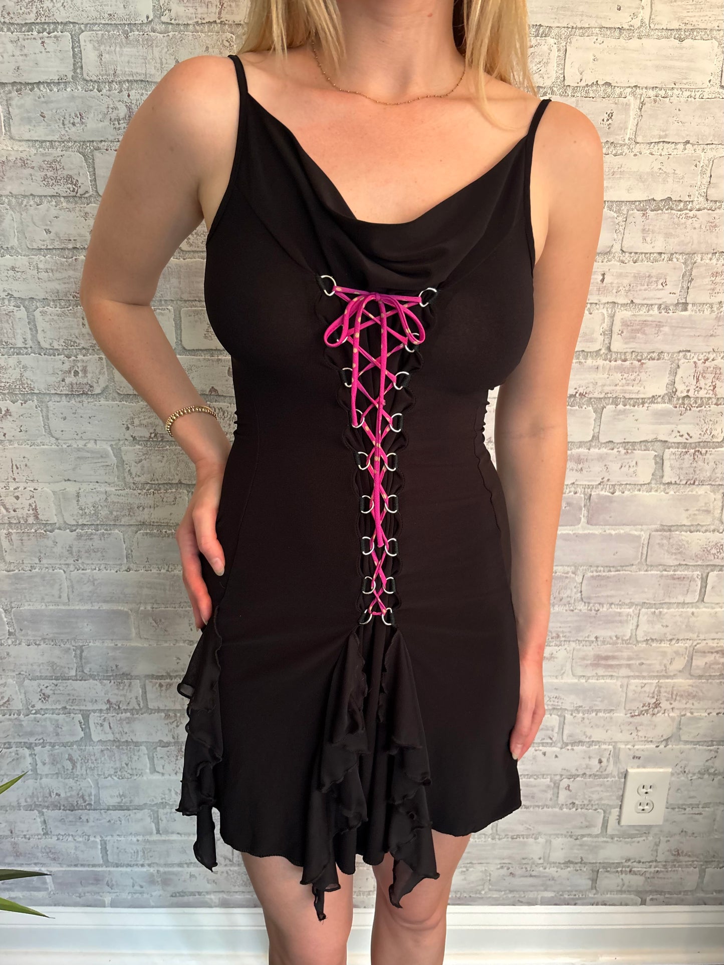 Vintage Y2k Wetseal Mini Dress