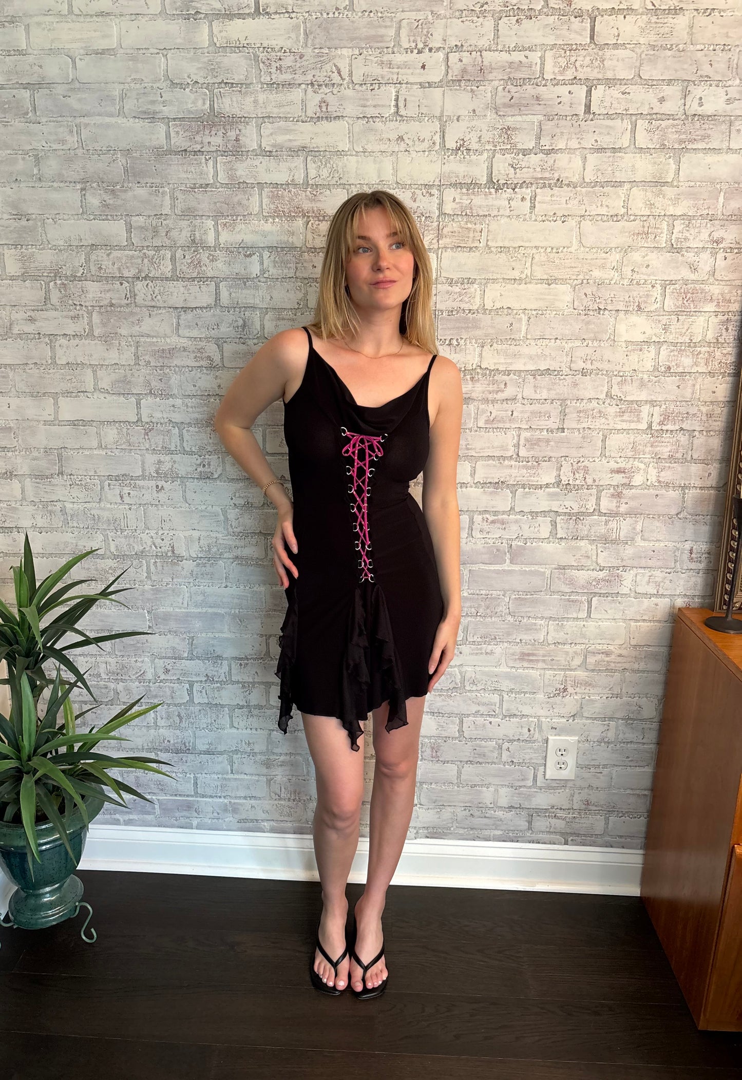 Vintage Y2k Wetseal Mini Dress
