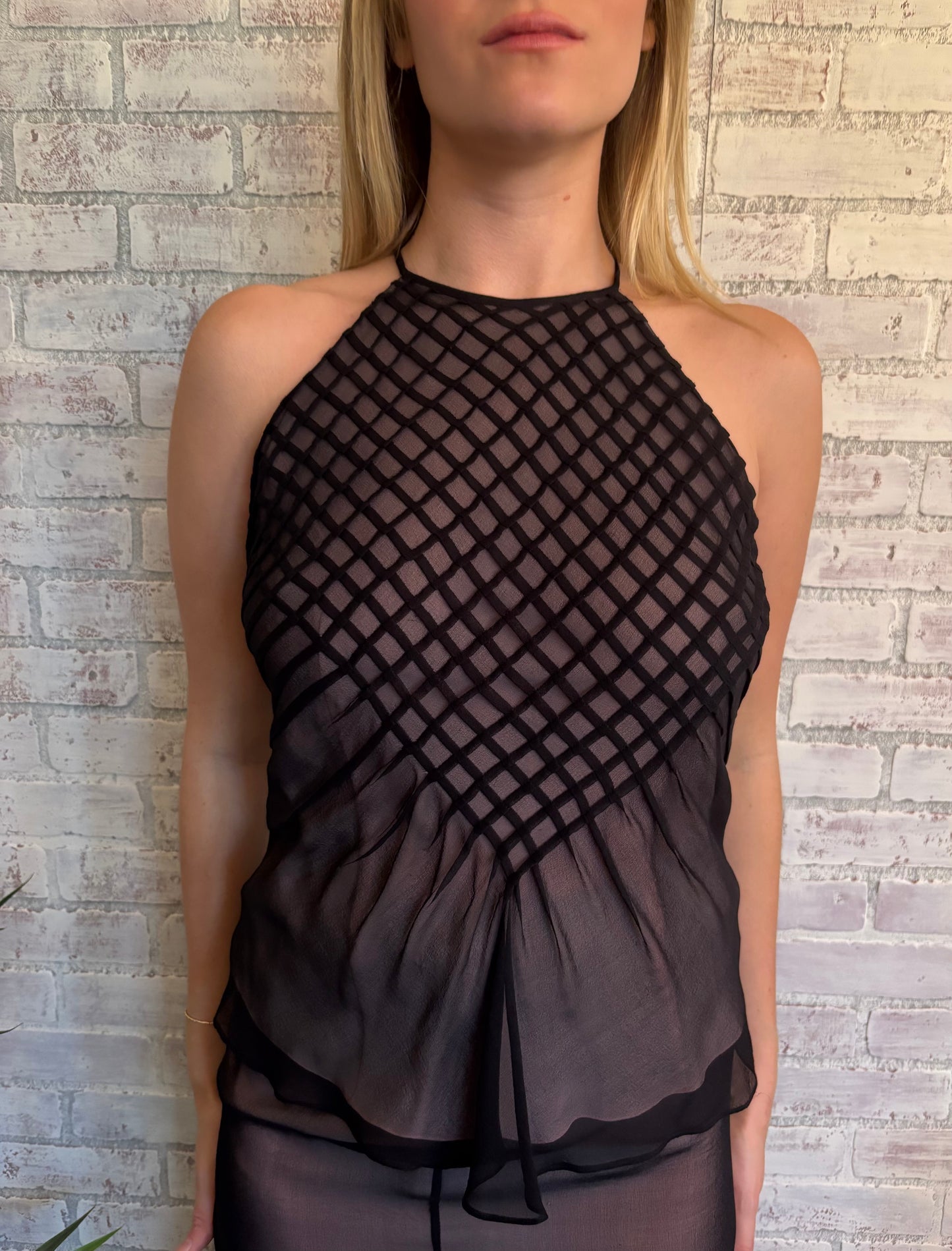 Vintage 90s Silk Set