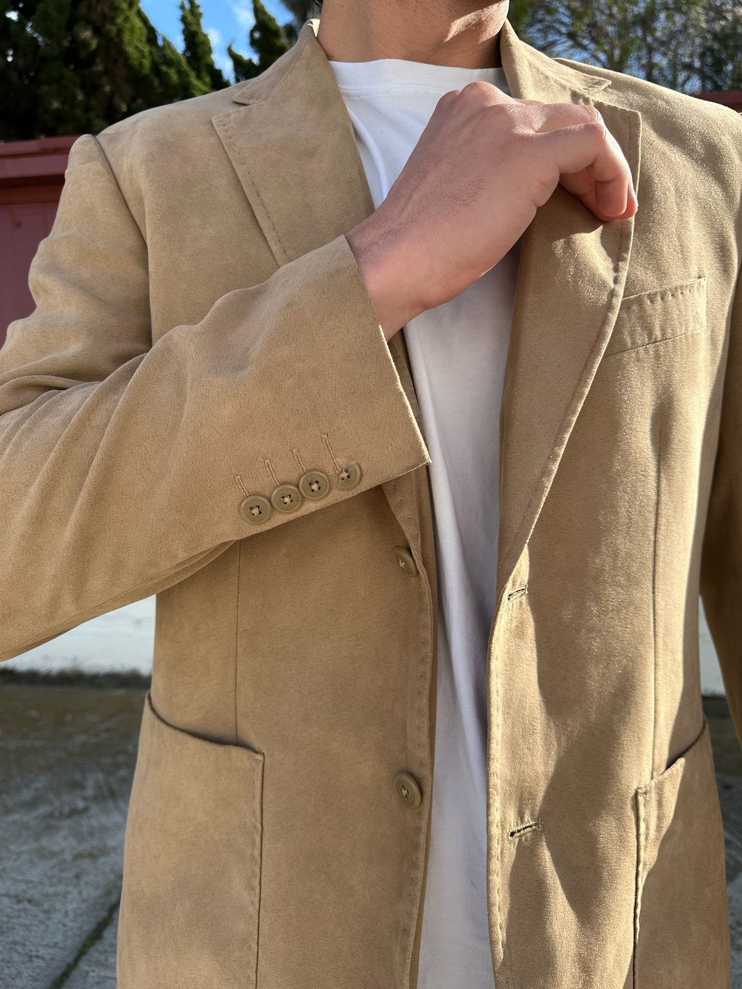 Tan Suede Jacket