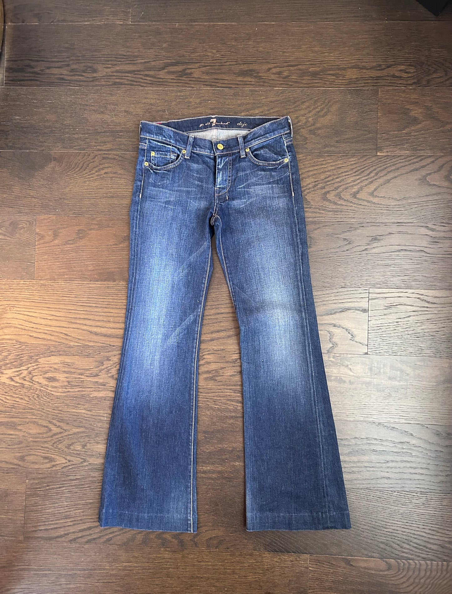Y2k 7 For All Mankind Dark Denim