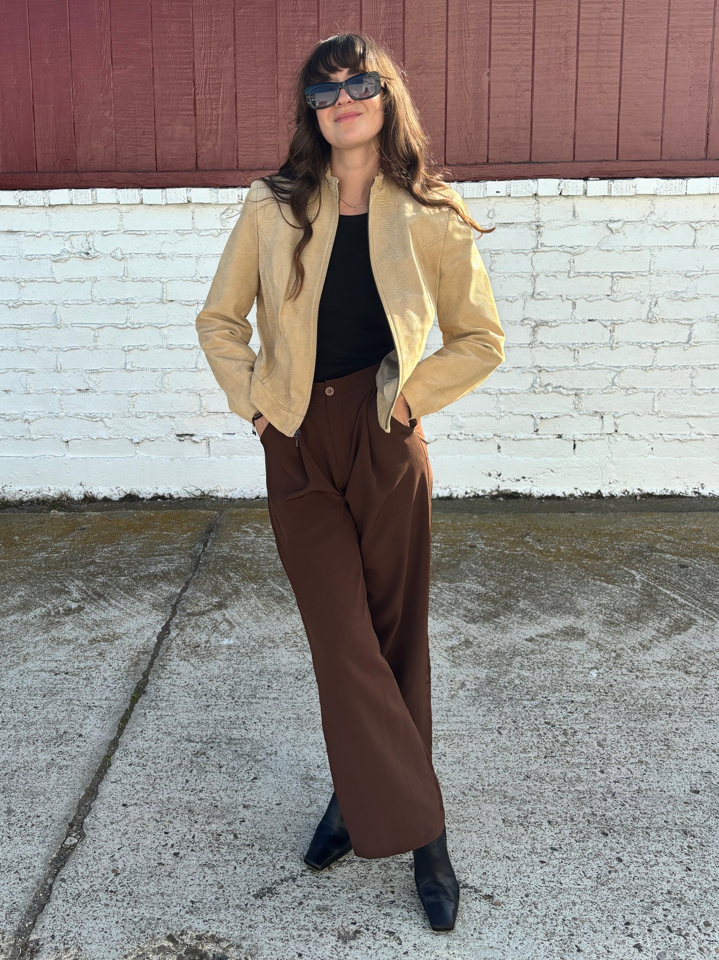 Tan Leather Jacket