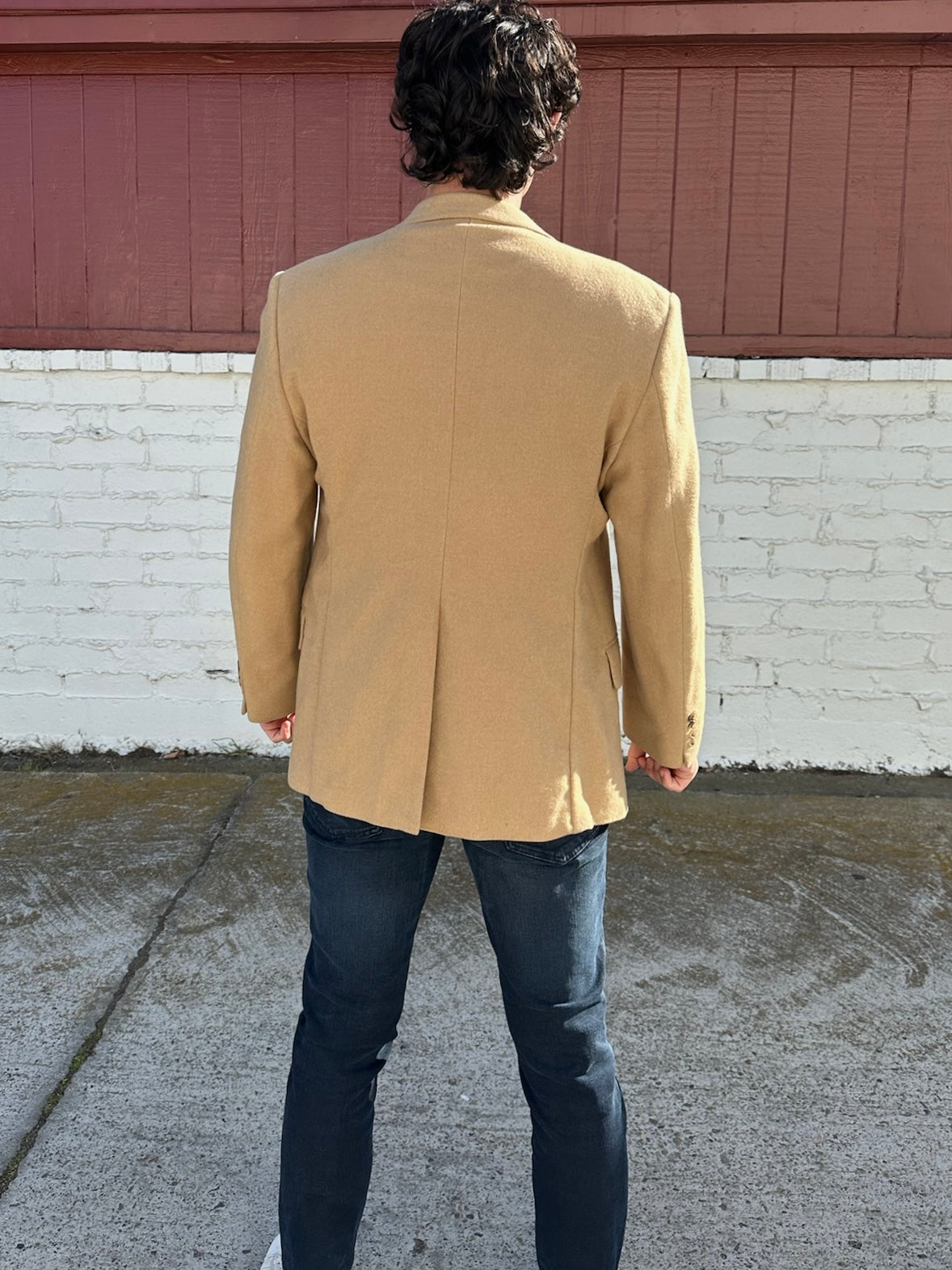 Tan Camel Hair Jacket