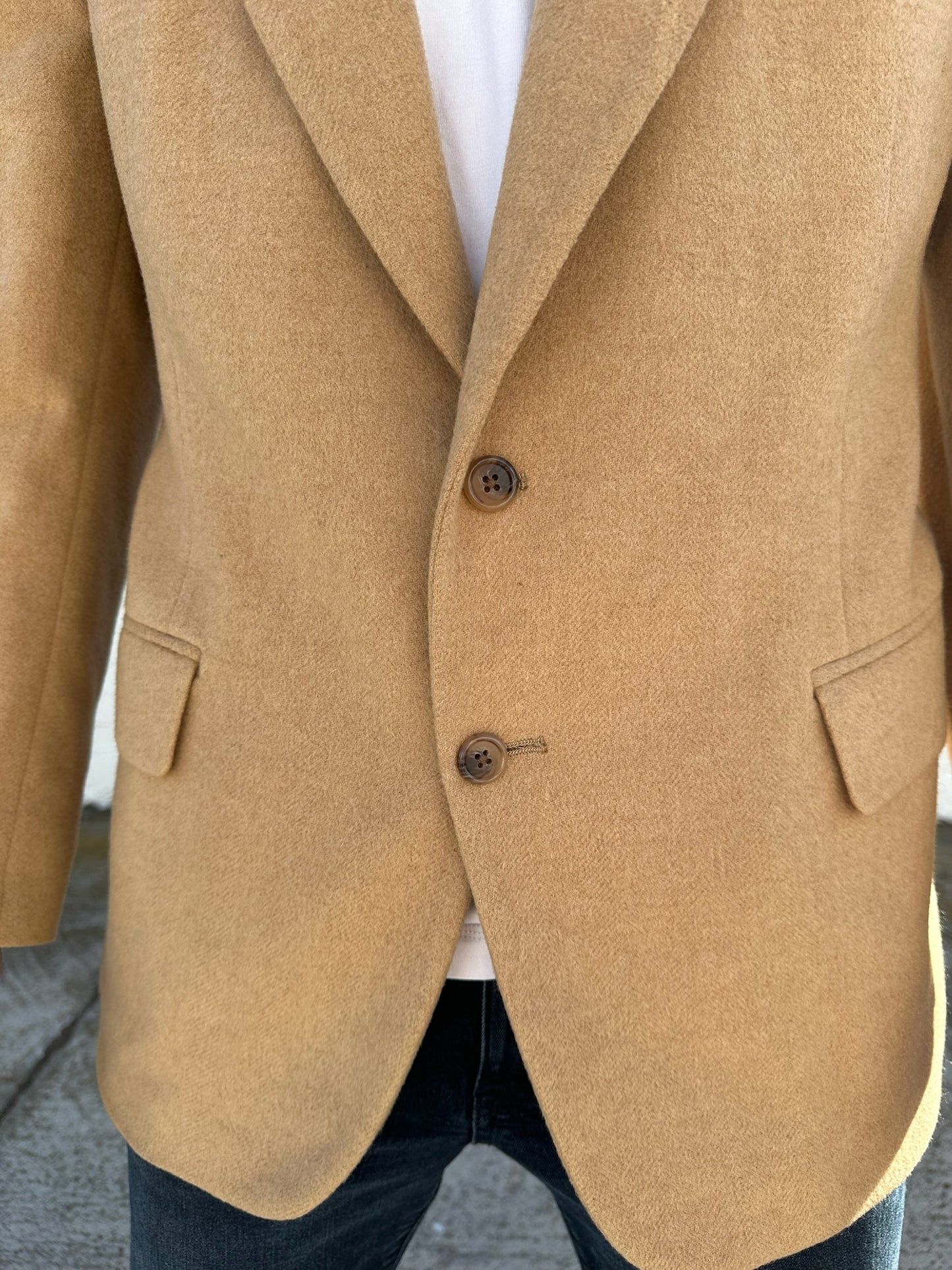 Tan Camel Hair Jacket