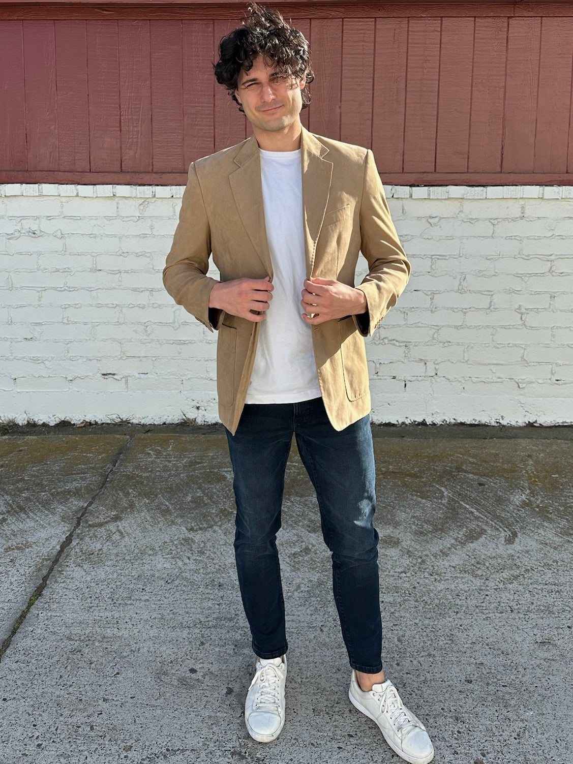 Tan Suede Jacket