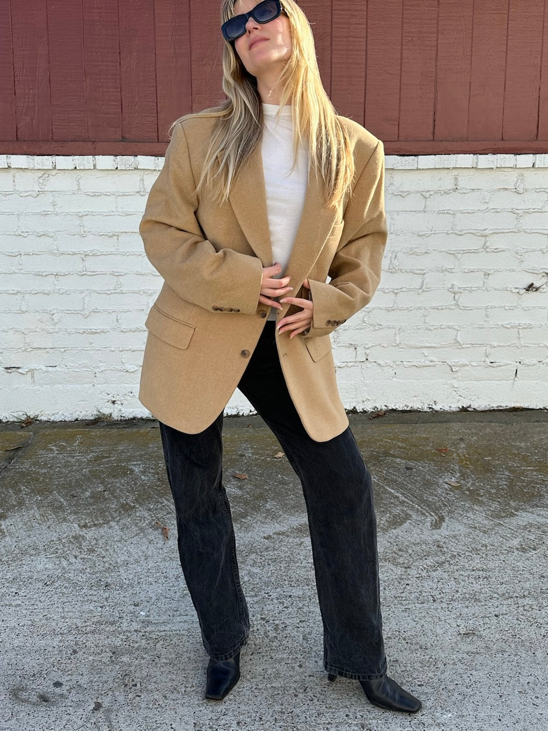 Tan Camel Hair Jacket