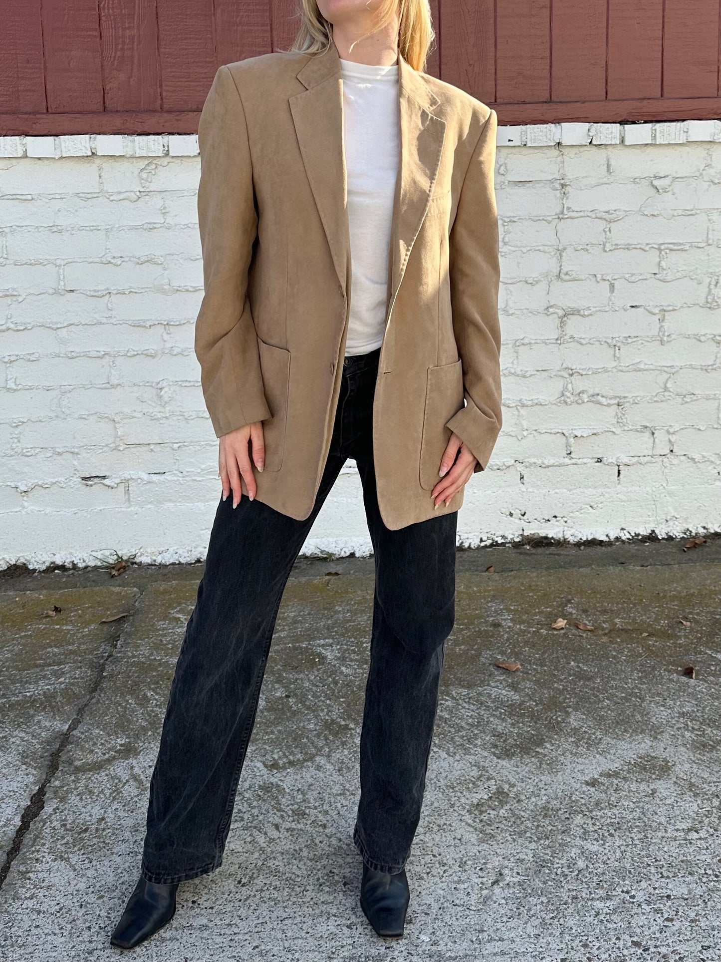 Tan Suede Jacket