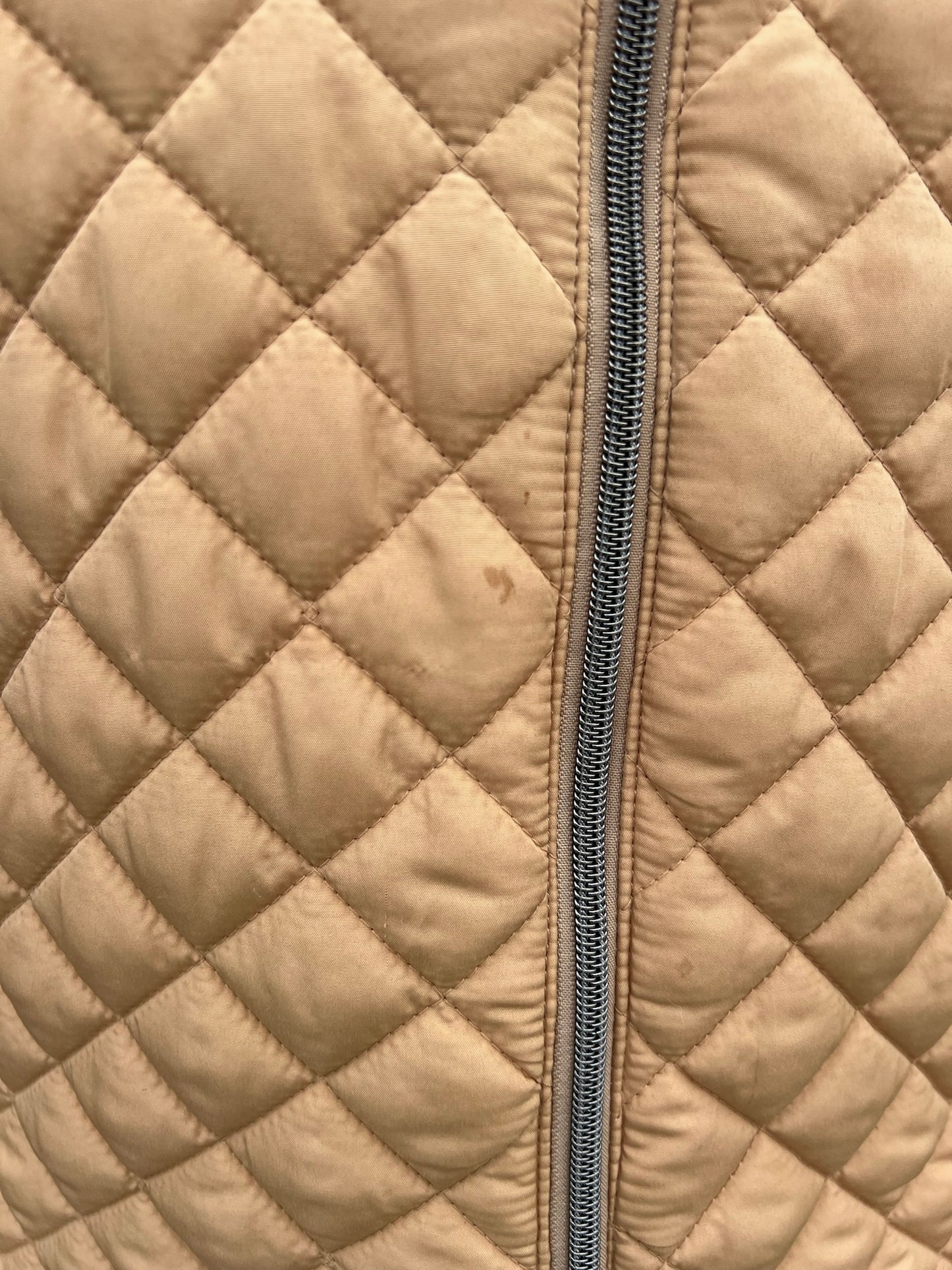 Tan Quilted Jacket