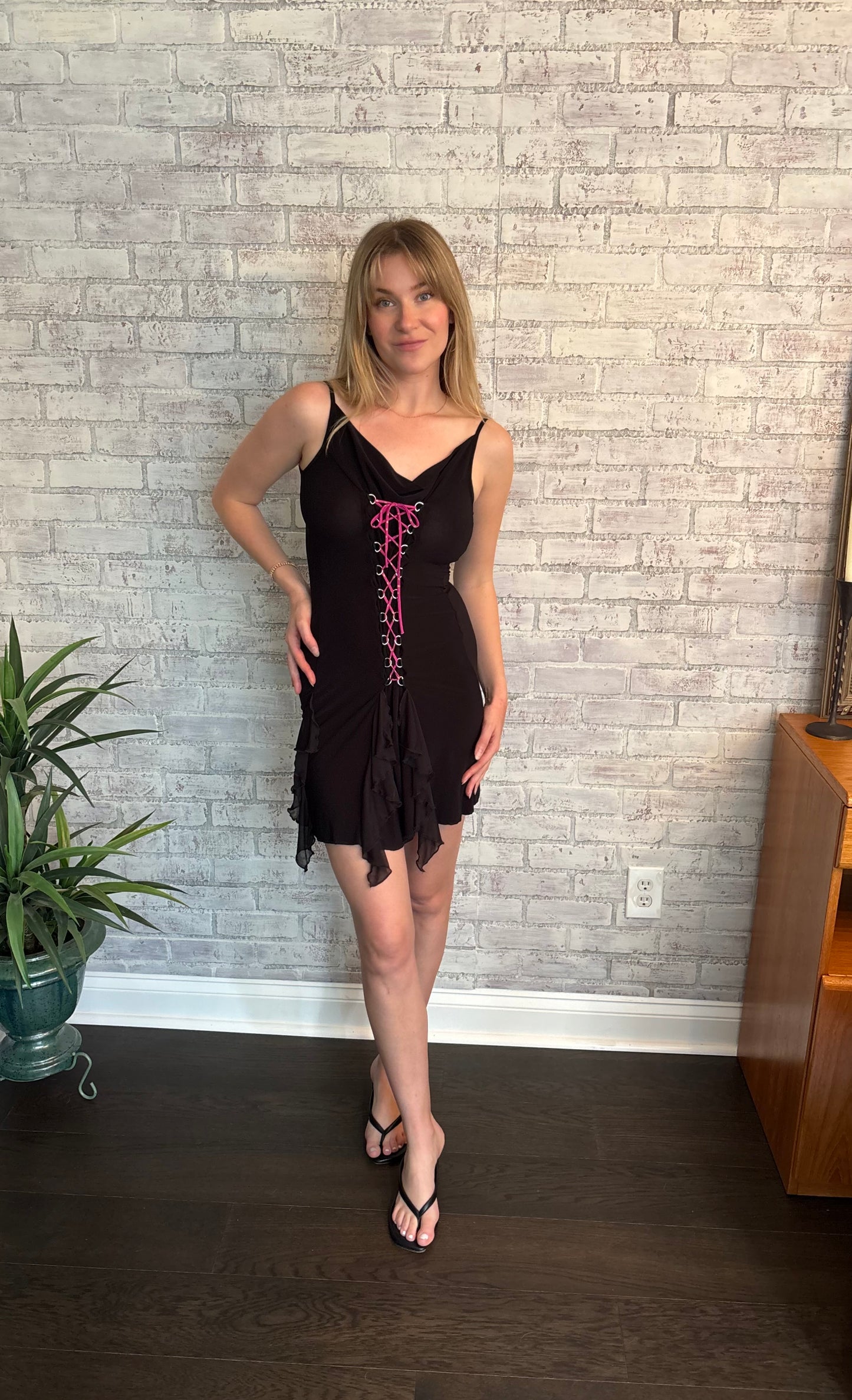 Vintage Y2k Wetseal Mini Dress