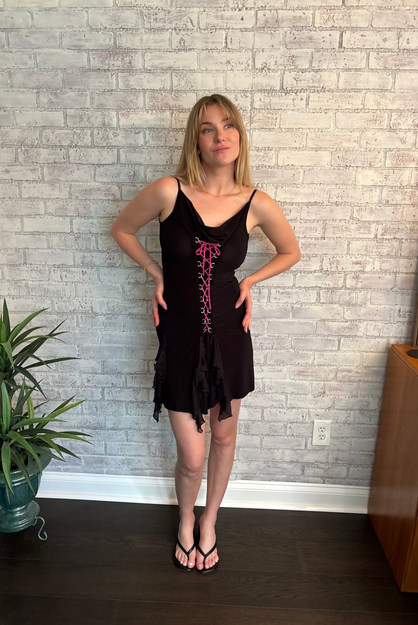 Vintage Y2k Wetseal Mini Dress