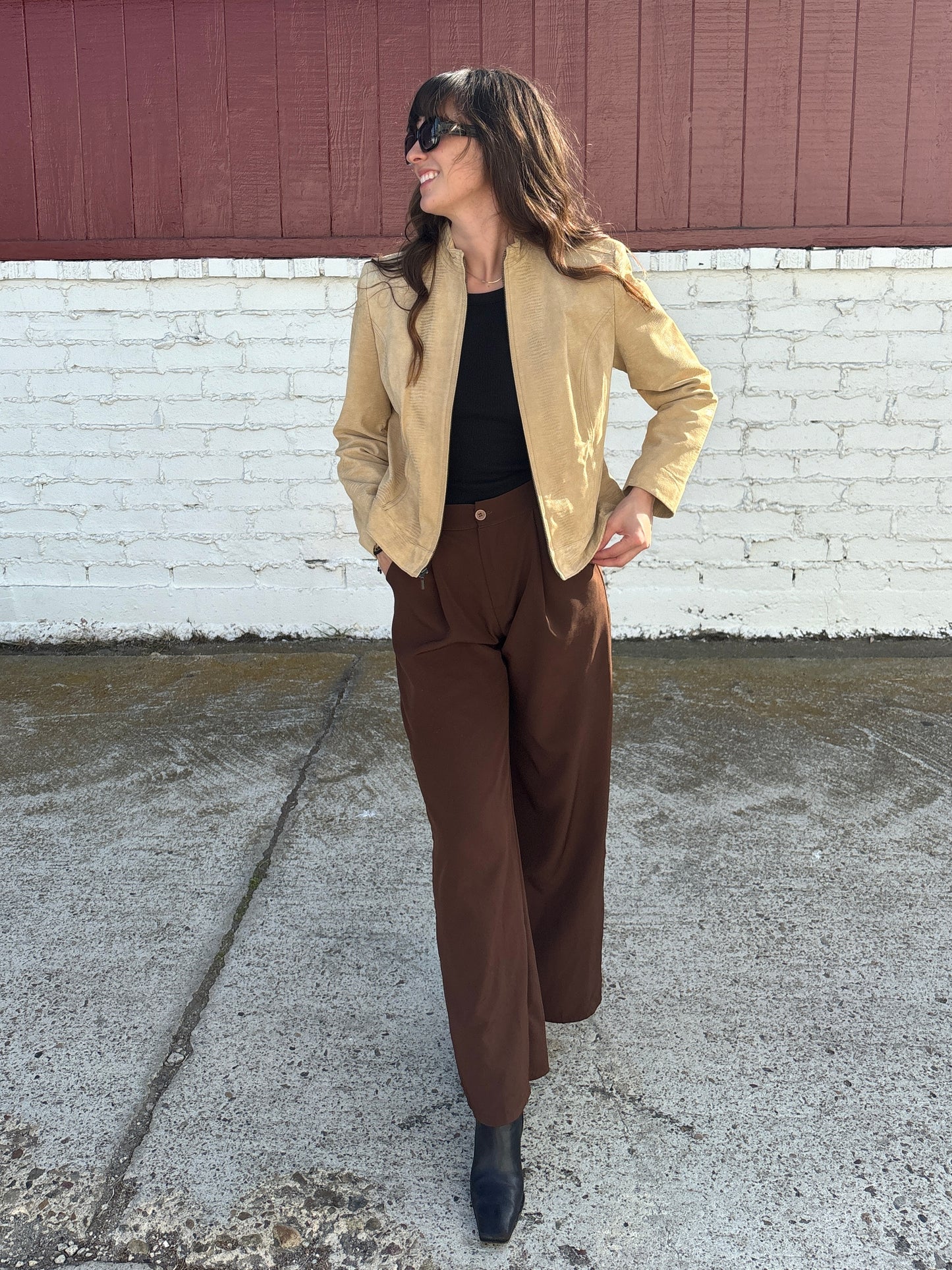 Tan Leather Jacket