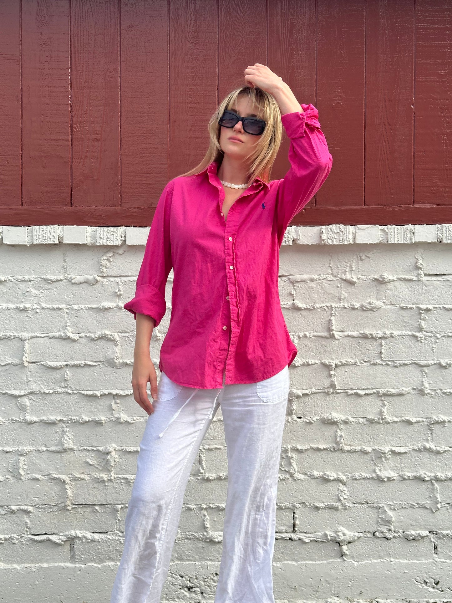 Ralph Lauren Pink Button Down