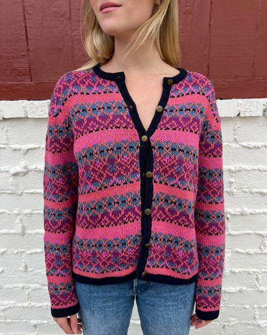 Vintage Hand Embroidered Cardigan