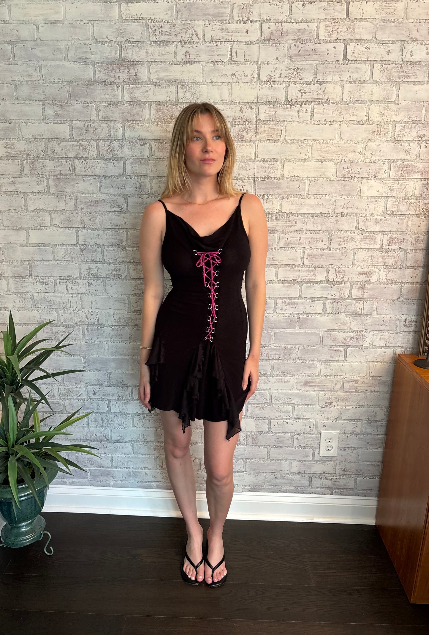Vintage Y2k Wetseal Mini Dress