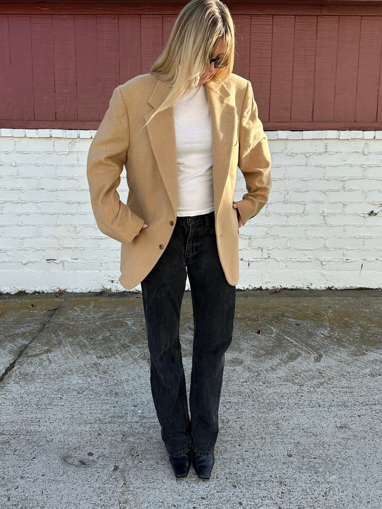 Tan Camel Hair Jacket