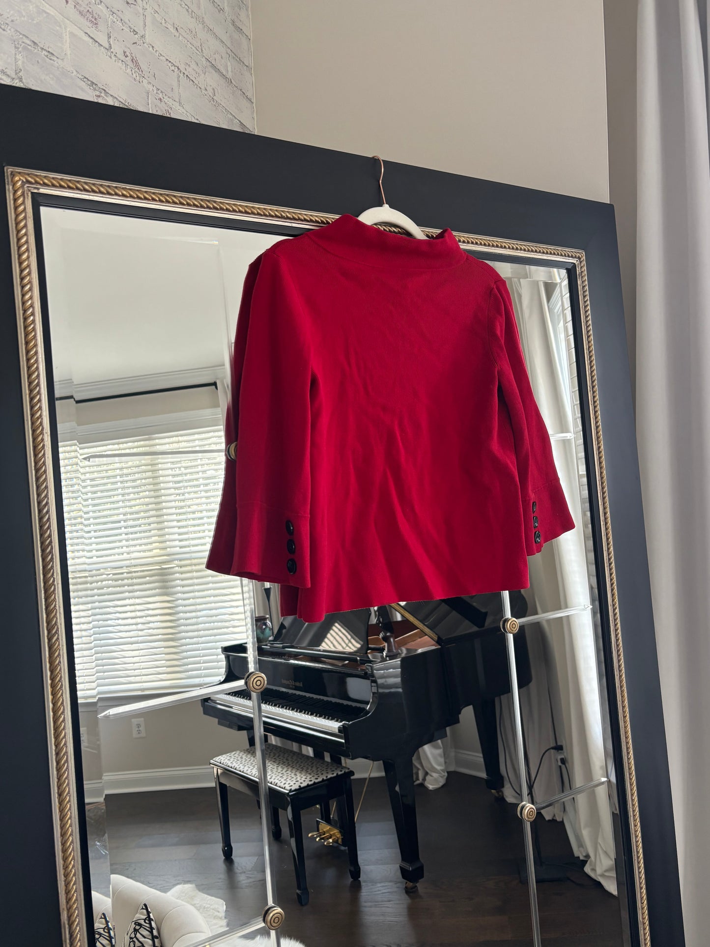 Vintage Red Anne Klein Sweater