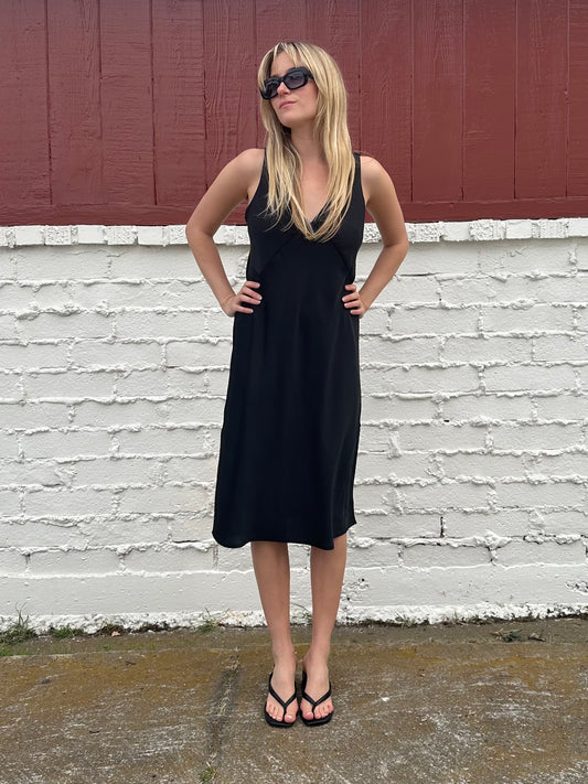 Black Midi Dress