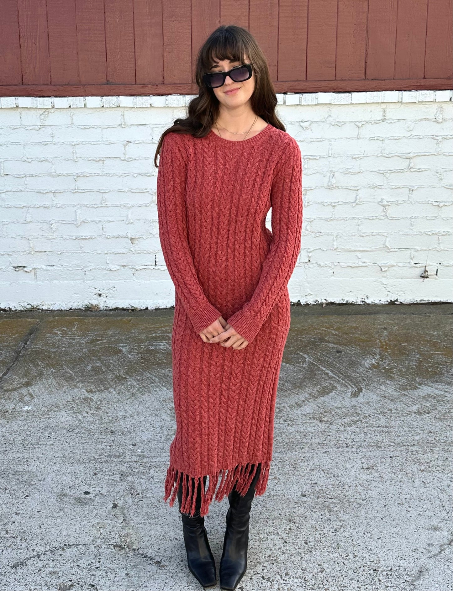 Knit Sweater Dress