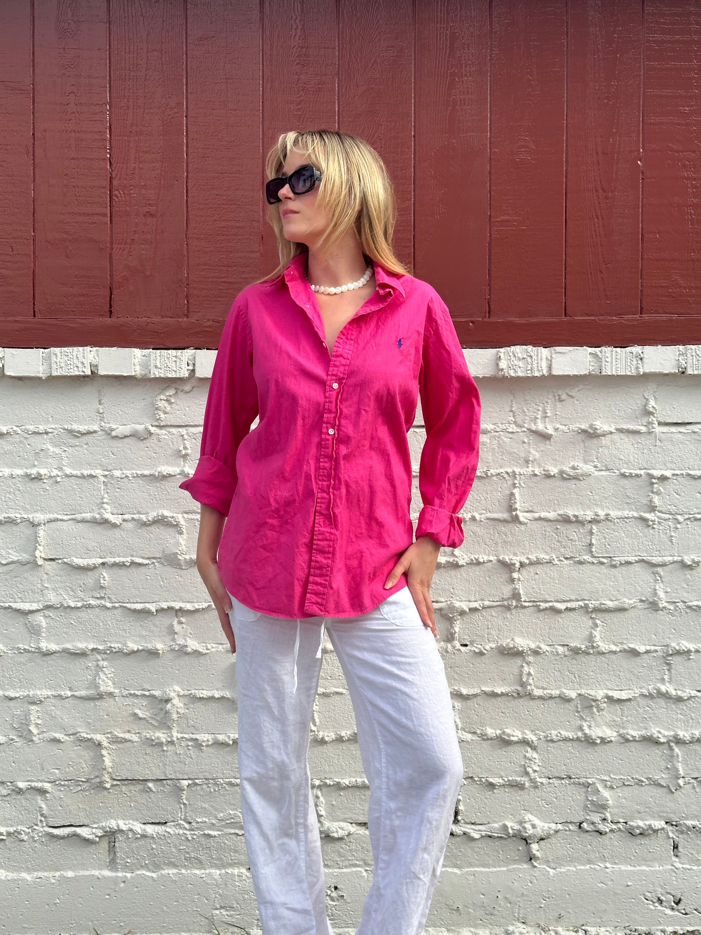 Ralph Lauren Pink Button Down