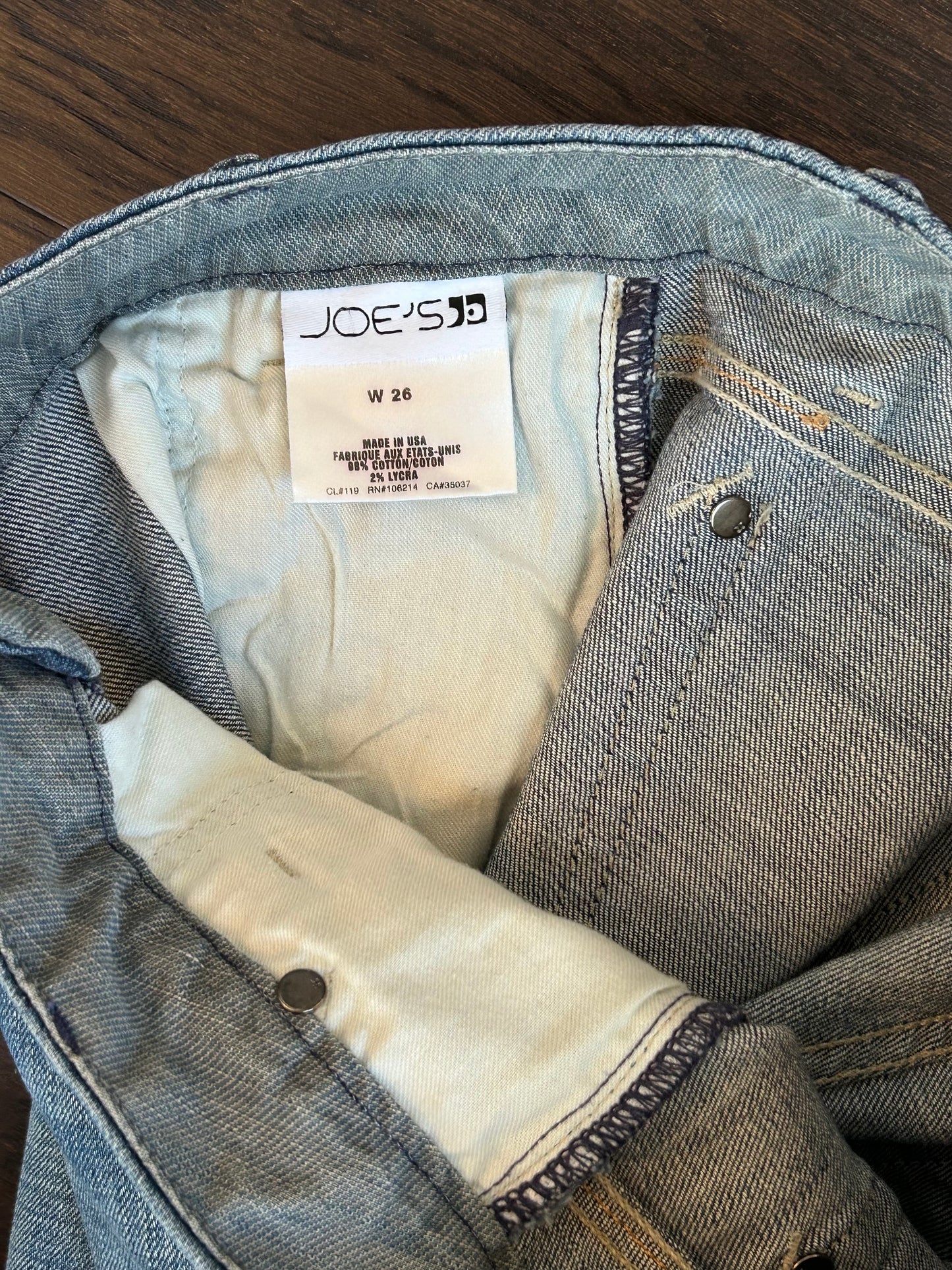 Y2k Embroidered Joe’s Jeans