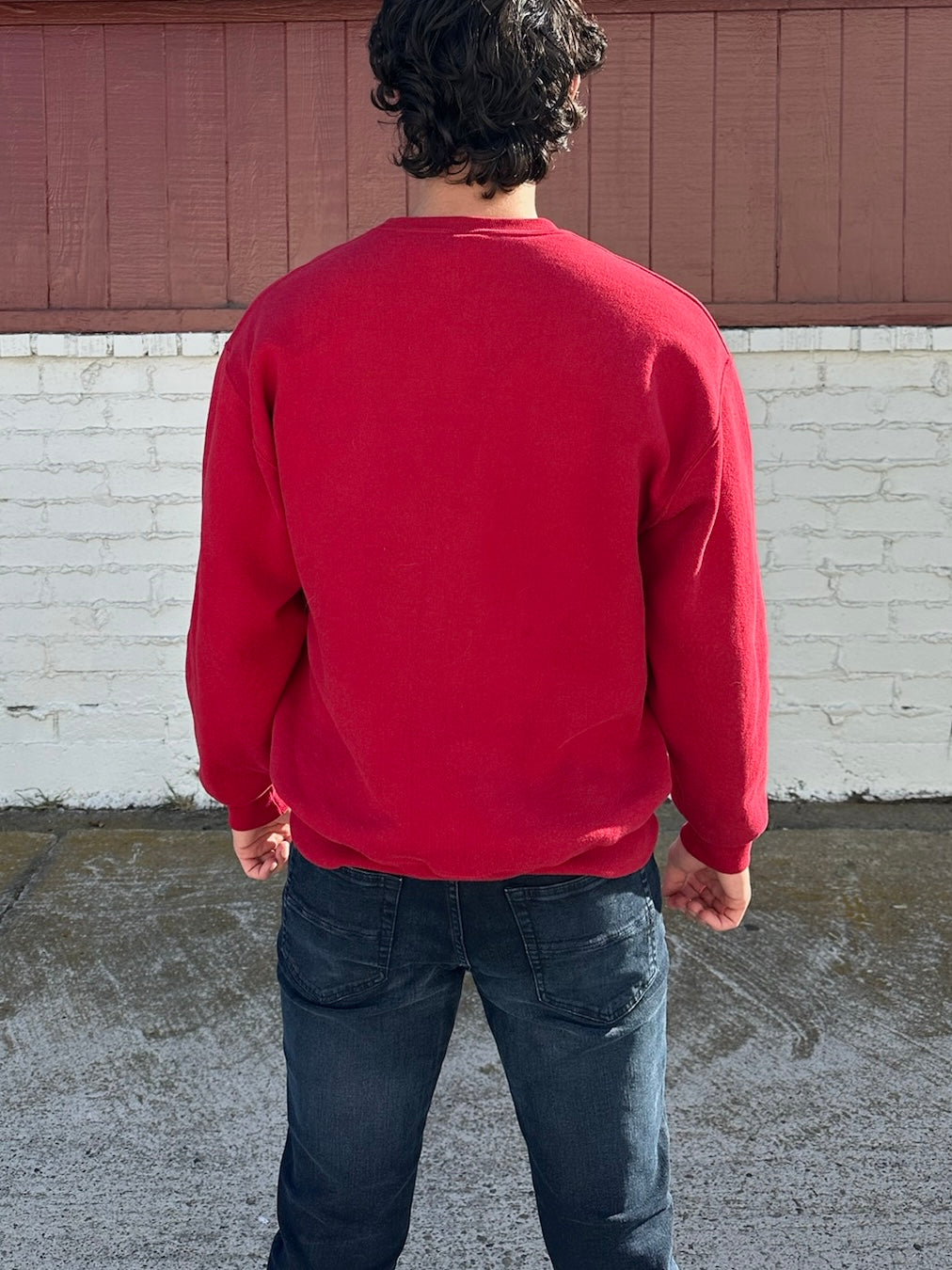 Red Vintage Crewneck