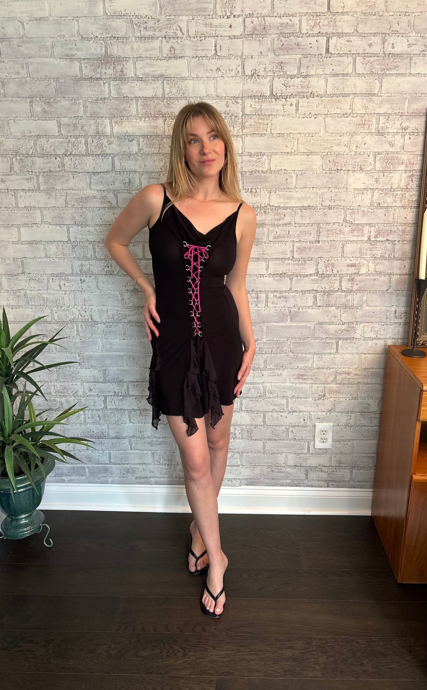 Vintage Y2k Wetseal Mini Dress